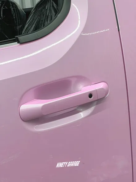 광주랩핑 캐스퍼랩핑 사쿠라핑크 \'핑크색 캐스퍼\' 만들기 / 광주 광산구 월전동