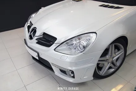 벤츠 SLK350 포인트 부분 랩핑.광주 나인티게러지 / 광주 광산구 월전동