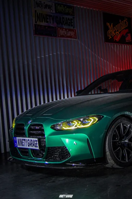 BMW M4(g82) 광주ppf 카본파츠 보호필름작업+apr스포일러 윙 / 광주 광산구 월전동