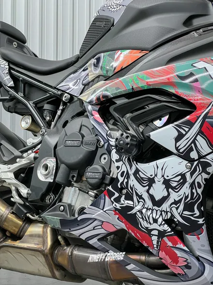 BMW s1000rr 광주 바이크 랩핑 이레즈미 디자인으로 세상에 하나뿐인 바이크가 되었다. / 광주 광산구 월전동