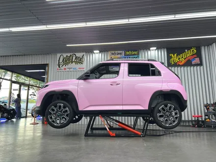 광주랩핑 캐스퍼랩핑 사쿠라핑크 \'핑크색 캐스퍼\' 만들기 / 광주 광산구 월전동