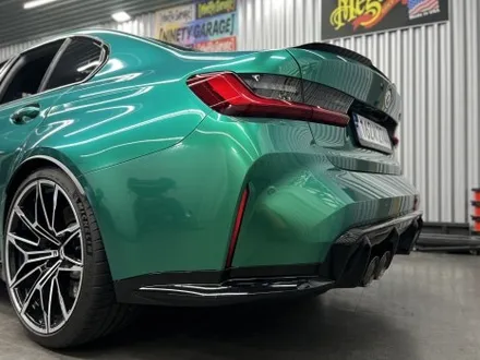BMW M3(G80) 광주랩핑 아일오브맨그린 랩핑 / 광주 광산구 월전동