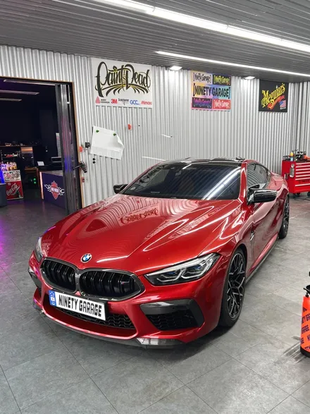 광주 윈드쉴드 자동차유리 보호필름이 가장 완벽한 방법이죠. BMW M8 나인티게러지 / 광주 광산구 월전동