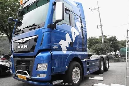 만트럭(MAN트럭) 뉴TGX 추레라 \'MAN\'데칼 광주 랩핑스튜디오 나인티게러지 / 광주 광산구 월전동