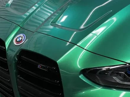 BMW M3(G80) 광주랩핑 아일오브맨그린 랩핑 / 광주 광산구 월전동