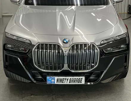 BMW 7시리즈 투톤 랩핑 광주랩핑 가격부터 작업과정 나인티게러지에서 / 광주 광산구 월전동