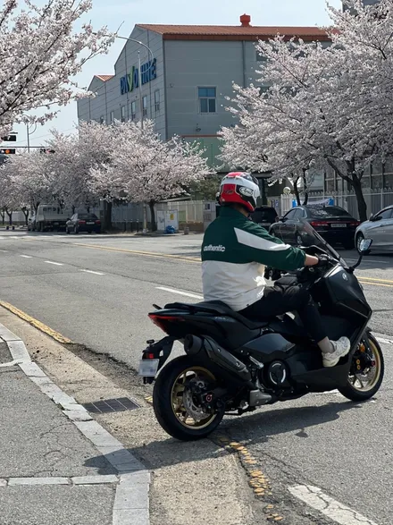 바이크랩핑  야마하 티맥스560 ppf페인트보호필름 광주랩핑 / 광주 광산구 월전동