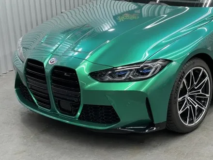 BMW M3(G80) 광주랩핑 아일오브맨그린 랩핑 / 광주 광산구 월전동