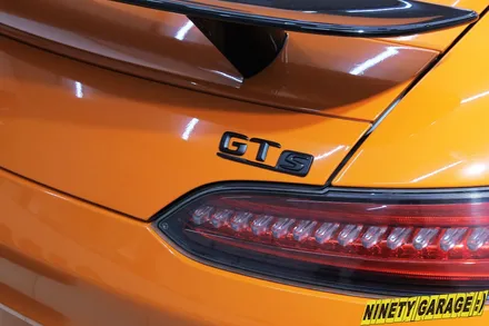 광주 랩핑 튜닝샵에서 벤츠AMG GTs +오렌지 전체랩핑 / 광주 광산구 월전동