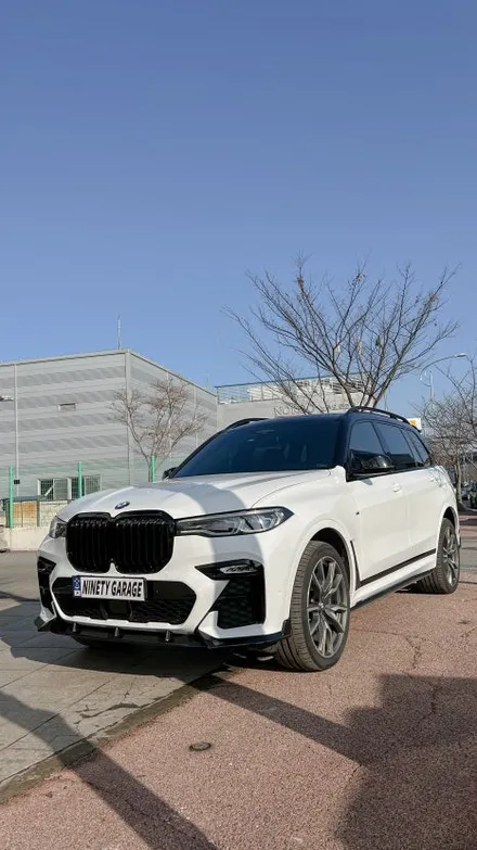 광주 랩핑 BMW X7 고광택랩핑 블랙에서 화이트로 / 광주 광산구 월전동