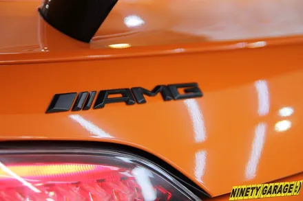 광주 랩핑 튜닝샵에서 벤츠AMG GTs +오렌지 전체랩핑 / 광주 광산구 월전동