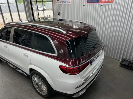 벤츠GLS600 광주 랩핑 듀오톤(투톤) 마이바흐 옵션 작업과정 보여드릴께요 / 광주 광산구 월전동