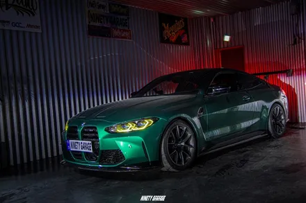 BMW M4(g82) 광주ppf 카본파츠 보호필름작업+apr스포일러 윙 / 광주 광산구 월전동