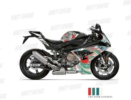 BMW s1000rr 광주 바이크 랩핑 이레즈미 디자인으로 세상에 하나뿐인 바이크가 되었다. / 광주 광산구 월전동