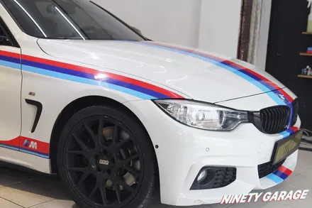BMW m4 DTM데칼 광주 랩핑 나인티게러지에서 / 광주 광산구 월전동