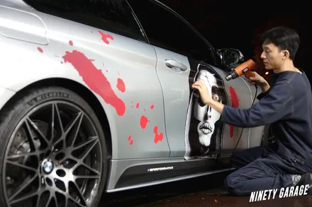 할로윈데이 제대로 놀아봅시다. (feat.BMW m4 랩핑) / 광주 광산구 월전동