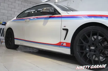 BMW m4 DTM데칼 광주 랩핑 나인티게러지에서 / 광주 광산구 월전동