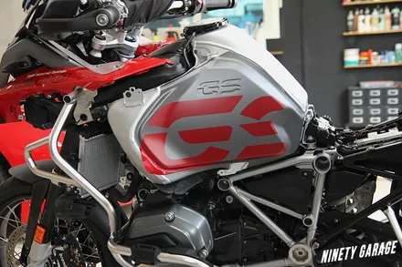 BMW R1200gs 바이크랩핑 으로 트리플레드 만들기 / 광주 광산구 월전동