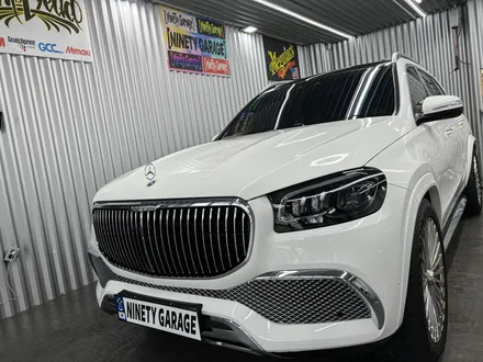 벤츠GLS600 광주 랩핑 듀오톤(투톤) 마이바흐 옵션 작업과정 보여드릴께요 / 광주 광산구 월전동
