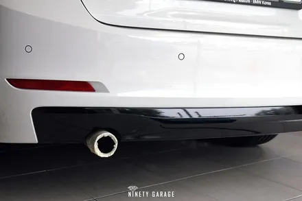 BMW 320d 사이드미러+디퓨져 랩핑.광주 나인티게러지 / 광주 광산구 월전동