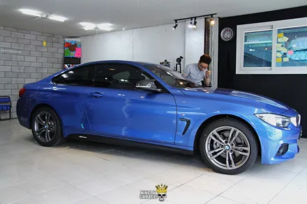 420d에 BMW데칼.광주 M퍼포먼스 랩핑 / 광주 광산구 월전동