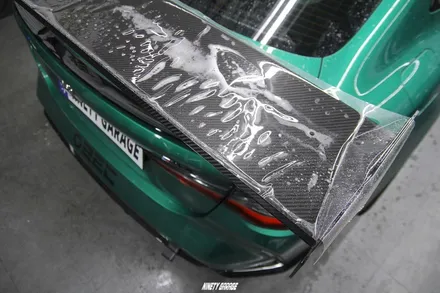 BMW M4(g82) 광주ppf 카본파츠 보호필름작업+apr스포일러 윙 / 광주 광산구 월전동