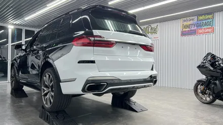 광주 랩핑 BMW X7 고광택랩핑 블랙에서 화이트로 / 광주 광산구 월전동