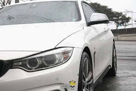 BMW 428i 사이드미러 랩핑 포인트주기에 딱이다 / 광주 광산구 월전동