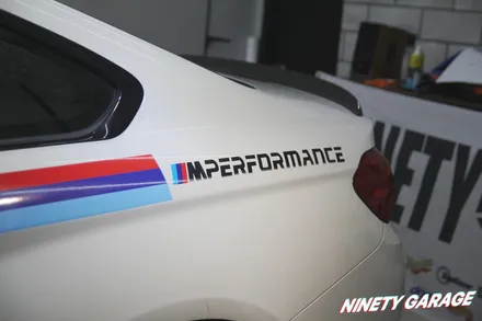 BMW m4 DTM데칼 광주 랩핑 나인티게러지에서 / 광주 광산구 월전동