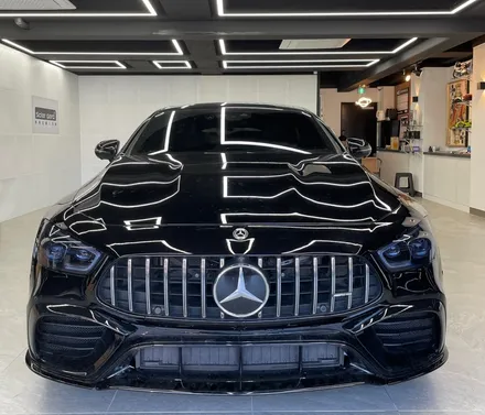 남양주 다산 벤츠 AMG GT43 / 랩핑제거, 솔라가드 프리미엄 퀀텀, 헤드라이트 스모그 PPF 시공 - 912 - / 남양주, 구리, 하남