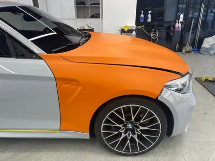 남양주랩핑 BMW M2 에이버리 무광 오렌지 전체랩핑 / 남양주, 구리, 하남