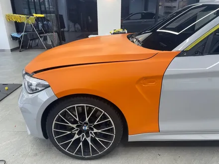 남양주랩핑 BMW M2 에이버리 무광 오렌지 전체랩핑 / 남양주, 구리, 하남