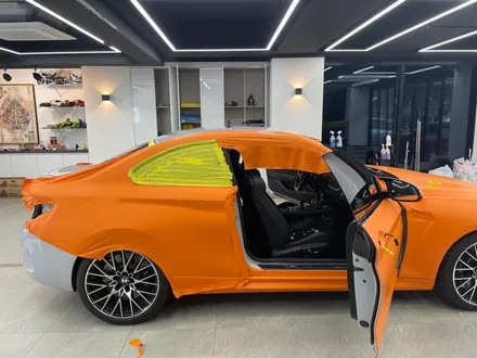 남양주랩핑 BMW M2 에이버리 무광 오렌지 전체랩핑 / 남양주, 구리, 하남