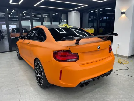 남양주랩핑 BMW M2 에이버리 무광 오렌지 전체랩핑 / 남양주, 구리, 하남