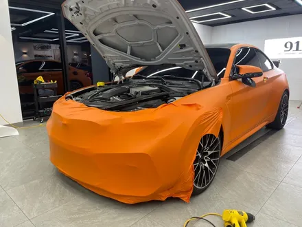 남양주랩핑 BMW M2 에이버리 무광 오렌지 전체랩핑 / 남양주, 구리, 하남