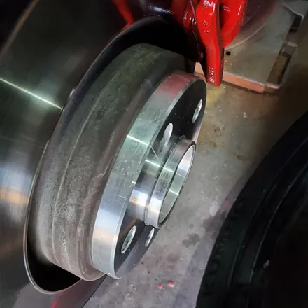 ▶휠 복원, 허브 스페이스 15mm, 캘리퍼도 색 < 벤츠 GLA250 4matic > GLA 휠 도색, GLA 캘리퍼 도색,  245 40 19 금호타이어 ta51 / 의정부시 호원동