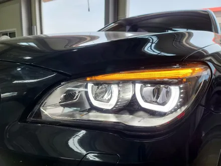 BMW 7시리즈 F01 F02 헤드라이트 신형개조 LCI 풀 LED 컨버젼 작업 및 LCI 범퍼 안개등 교체 작업 완료~