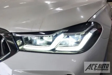 BMW 6GT 신형개조 MSP(M Sports Packge) 전면 바디킷 세트로 한층 강인하고 세련된 전면부를 연출해보세요