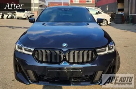 BMW 6GT 신형개조 MSP(M Sports Packge) 전면 바디킷 세트로 한층 강인하고 세련된 전면부를 연출해보세요