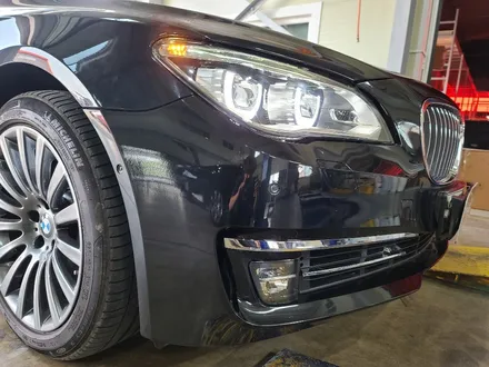 BMW 7시리즈 F01 F02 헤드라이트 신형개조 LCI 풀 LED 컨버젼 작업 및 LCI 범퍼 안개등 교체 작업 완료~