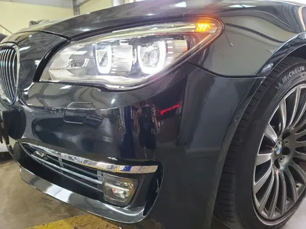 BMW 7시리즈 F01 F02 헤드라이트 신형개조 LCI 풀 LED 컨버젼 작업 및 LCI 범퍼 안개등 교체 작업 완료~