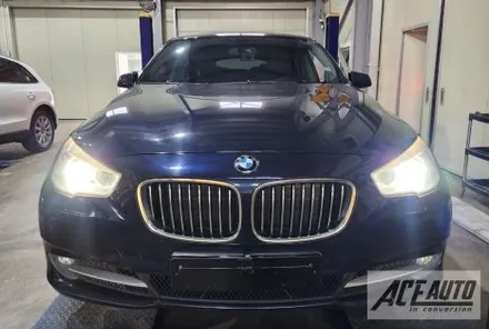 BMW 5GT 신형개조 후기형 6GT 스타일 헤드라이트 신형 컨버전
