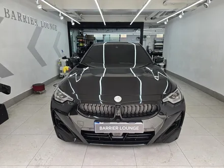 bmw m240i 그린랩핑 재시공, 베리어 라운지에서 고민 해결! / 서울 강동구 성내동
