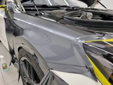 벤츠 자동차전체랩핑 S63 AMG 메탈다크그레이 / 서울 강동구 성내동