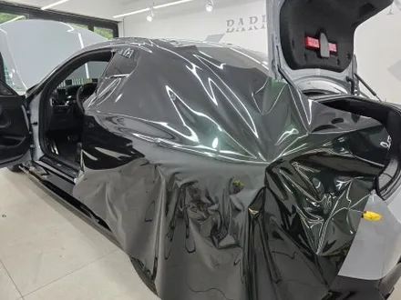 bmw m240i 그린랩핑 재시공, 베리어 라운지에서 고민 해결! / 서울 강동구 성내동