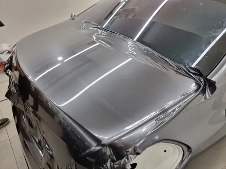 벤츠 자동차전체랩핑 S63 AMG 메탈다크그레이 / 서울 강동구 성내동