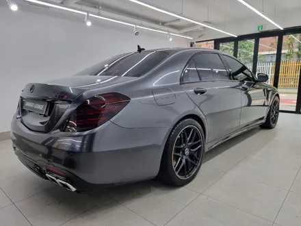 벤츠 자동차전체랩핑 S63 AMG 메탈다크그레이 / 서울 강동구 성내동