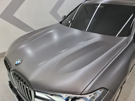 bmw x7 3M 사틴다크그레이 전체랩핑 무광블랙 크롬죽이기 / 서울 강동구 성내동
