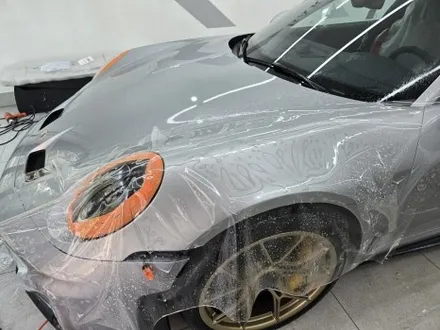 포르쉐 911GT3 풀패키지, 컬러체인지 대신 투명 유광 PPF 택한 이유 / 서울 강동구 성내동