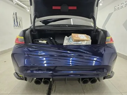 BMW M3 전체랩핑 브라바도 메탈릭 탄자나이트 블루, 강동구 랩핑후기 / 서울 강동구 성내동